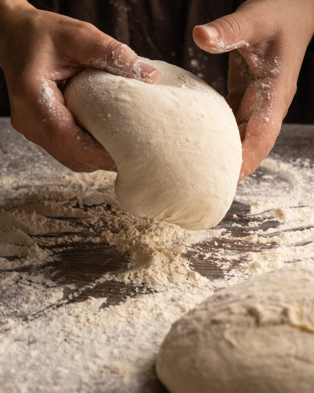 Arancini dorati su piatto bianco